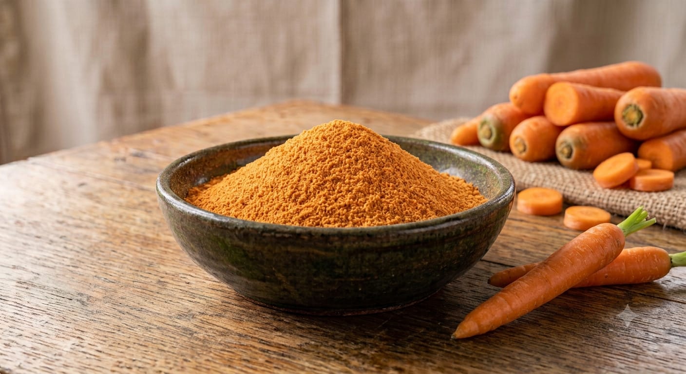 Spray-Dried Carrot Powder